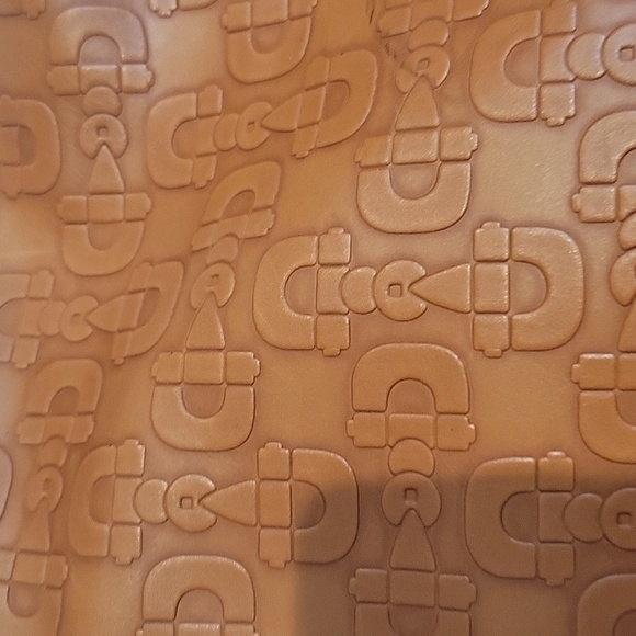 GUCCI ❤️🌟 HORSEBIT EMBOSSED RICH COGNAC  LEATHER ⭐️ - Picture 4 of 12